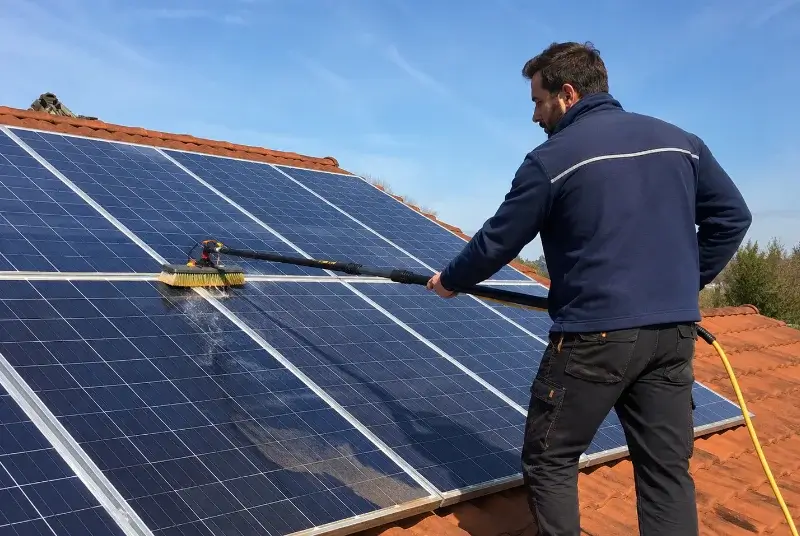 Nettoyage et entretien de panneaux solaires à Cambes